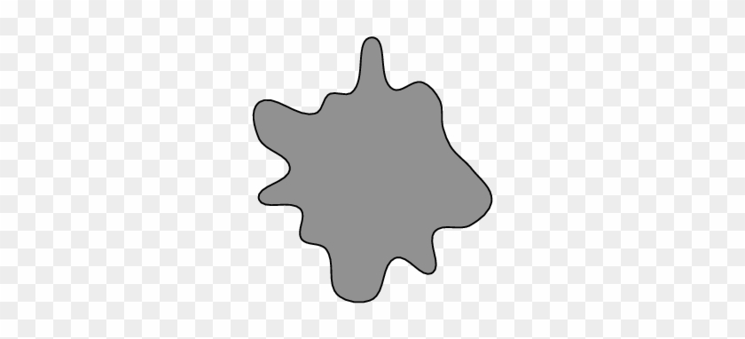 Ameba Diagram Labeled - Ameba Shape Clip Art #1070813