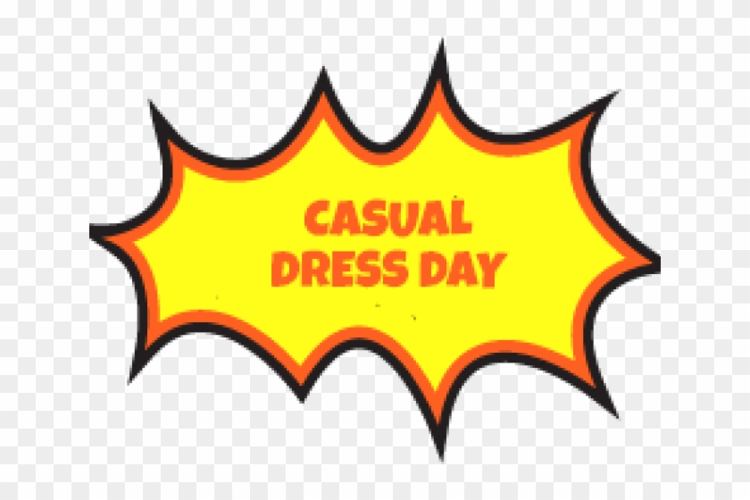 Casual Day Cliparts - Casual Day At School #1070897