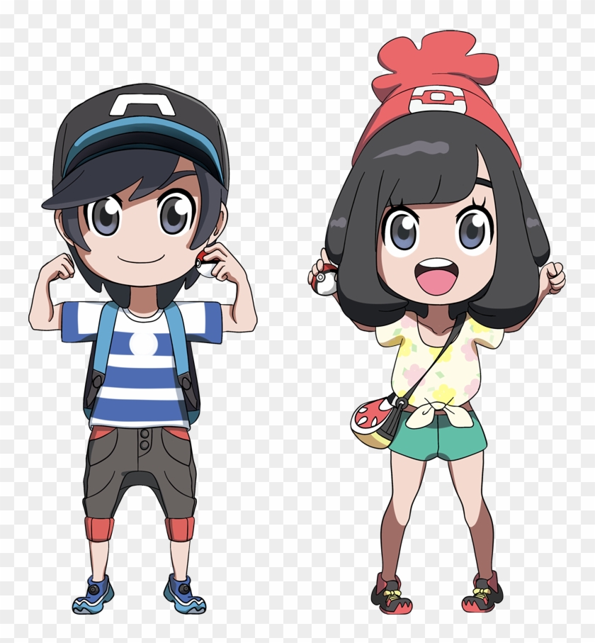 Pokemon Sun And Moon Trainers By Syker-six - Pokemon Trainers Sun And Moon #1070962