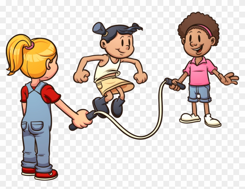 Play Jump Ropes Cartoon Clip Art - Jump Rope Cartoon - Free Transparent PNG  Clipart Images Download