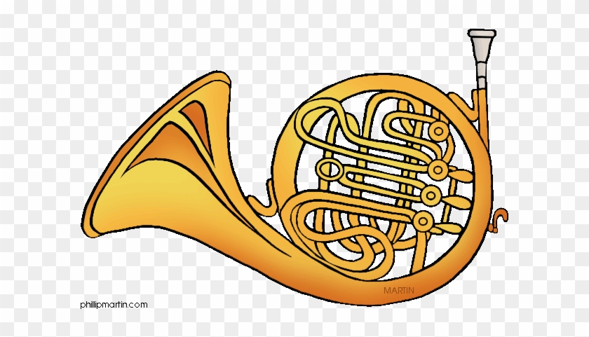 French Horn Clip Art - French Horn Clip Art #1071027