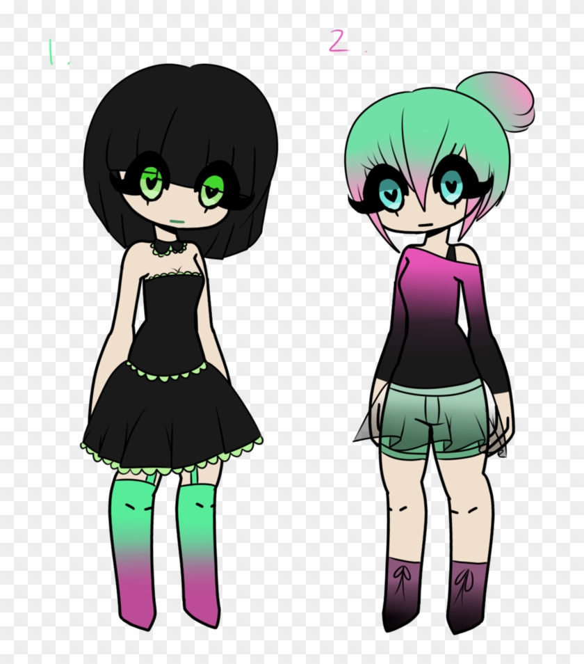 Goth/pastel Goth Girl Adopts Closed By Osorothedelideli - Goth Subculture #1071044