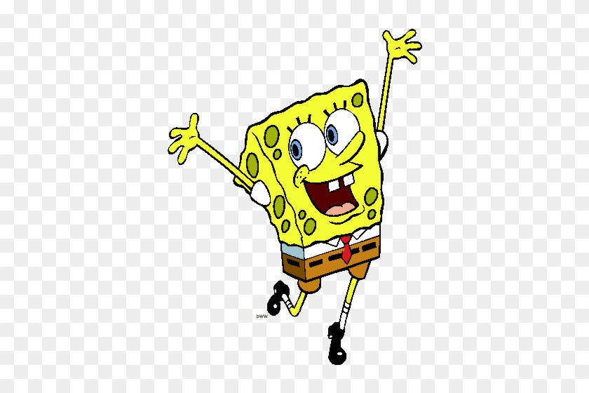 Famous Cartoon Characters Clipart - Spongebob Squarepants: The Complete First Season #1071046