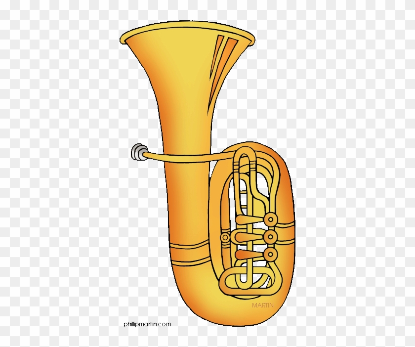 Free Clip Art Picture By Phillip Martin - Brass Instrument Clip Art #1071054