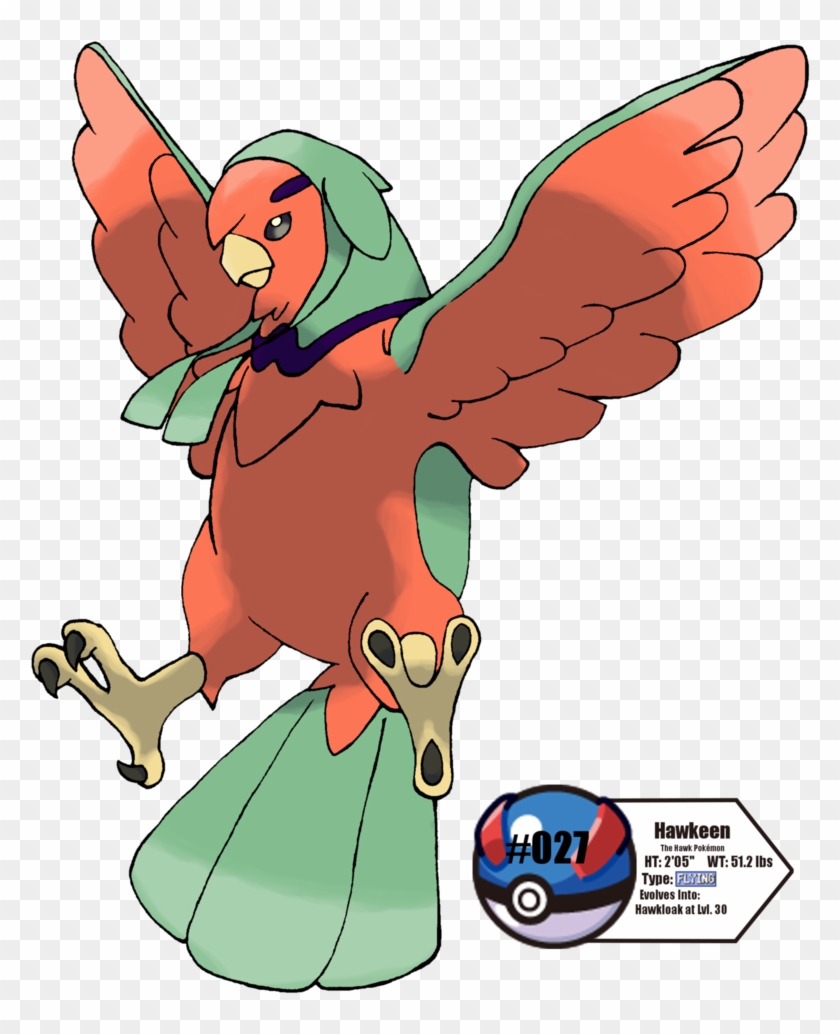 The Hawk Pokemon By Eevee1007 - Pokémon #1071253