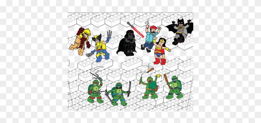 Lego Superhero Tattoo Designs #1071269