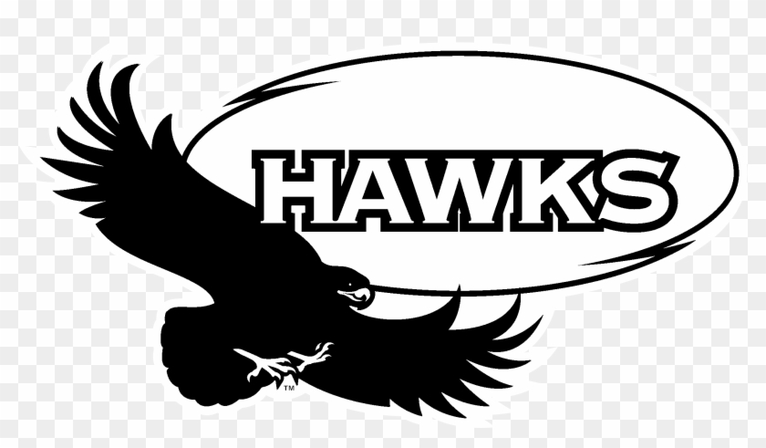 Saint Joseph's Hawks Logo Black And White - Saint Joseph's University #1071298