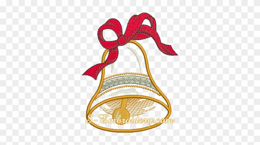 Christmas Bell Applique Design - Christmas Bell Applique Design - Free ...