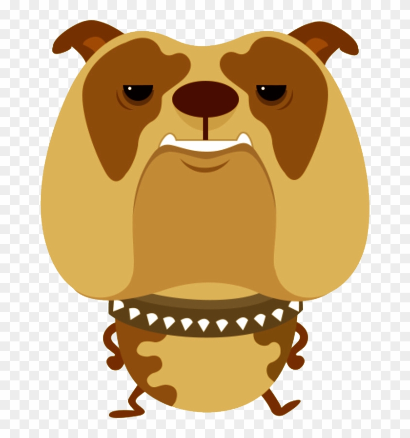 Ferocious Big Dog Vector - Dog #1071365