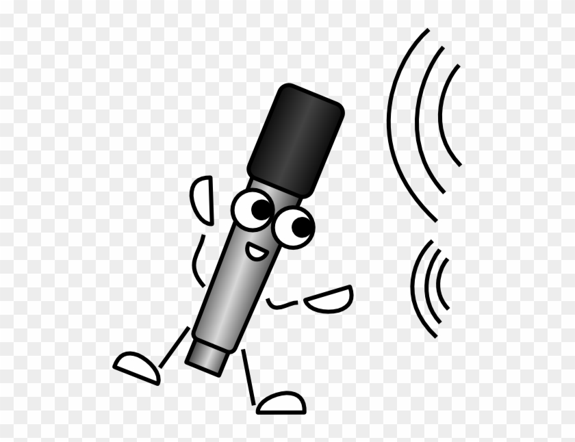 Mike The Mic Listening Clipart - Mike Clipart #1071390