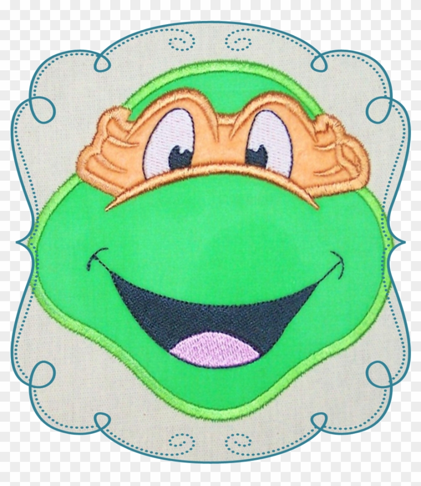 Ninja Turtle Applique - Embroidery #1071520