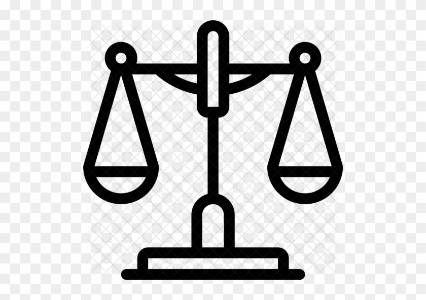 Scales, Law, Crime, Judge, Court, Police Icon - Scales, Law, Crime, Judge, Court, Police Icon #1071524