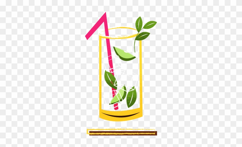 Illustration Of A Mojito - Illustration Of A Mojito #1071629