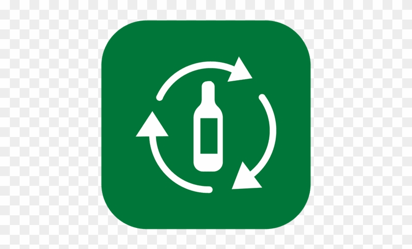 Recycle Glass - Logos De Reciclaje De Vidrio #1071662