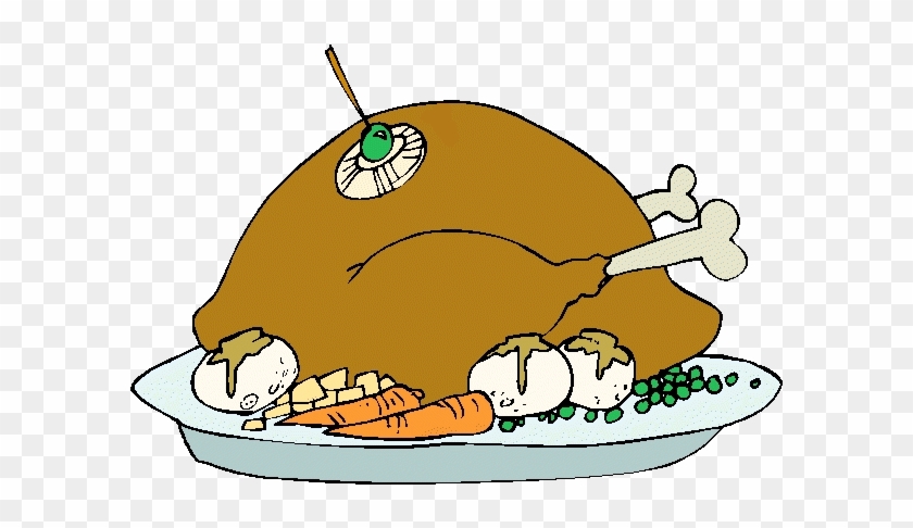 Turkey Dinner Clip Art Pg - Clipart Turkey Dinner #1071751