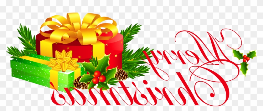 Merry Christmas Clip Art - Clip Art #1071878