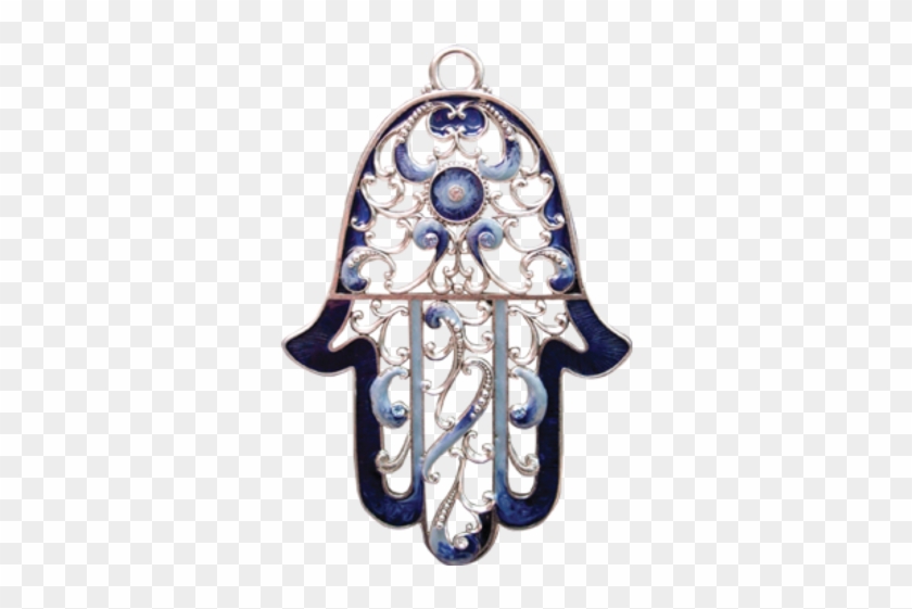 Large Filigree Hamsa - Large Filigree Scroll Hamsa Plaque #1071887