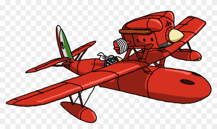 Porco Rosso By Theducktorwho - Porco Rosso Plane Badge #1071929