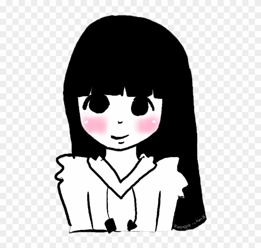 Black And White Doodle By Pineapple-chan15 - Cartoon #1071997