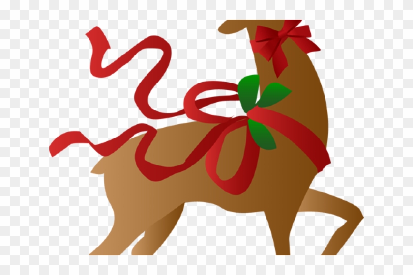 Christmas Deer Cliparts - Christmas Reindeer #1072007