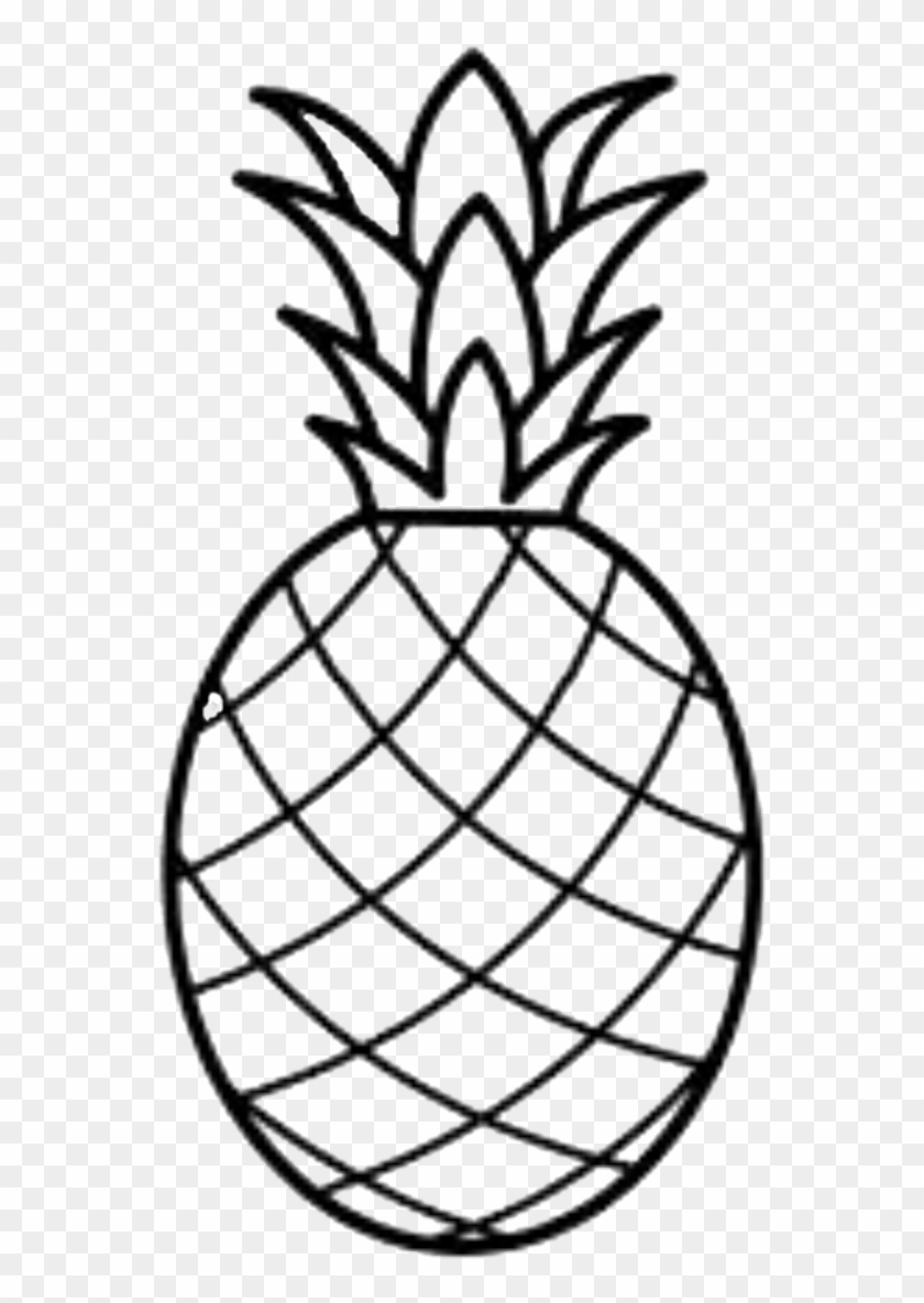 Pineapple Coloring Page #1072020