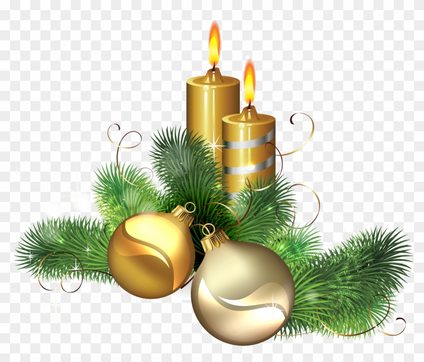 Christmas Candle Png Image - Merry Christmas My Dear Friend #1072029