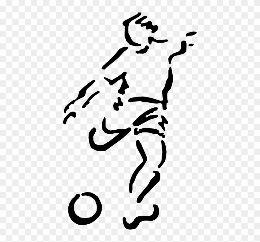 Child Development In - Football Stencil #1072067