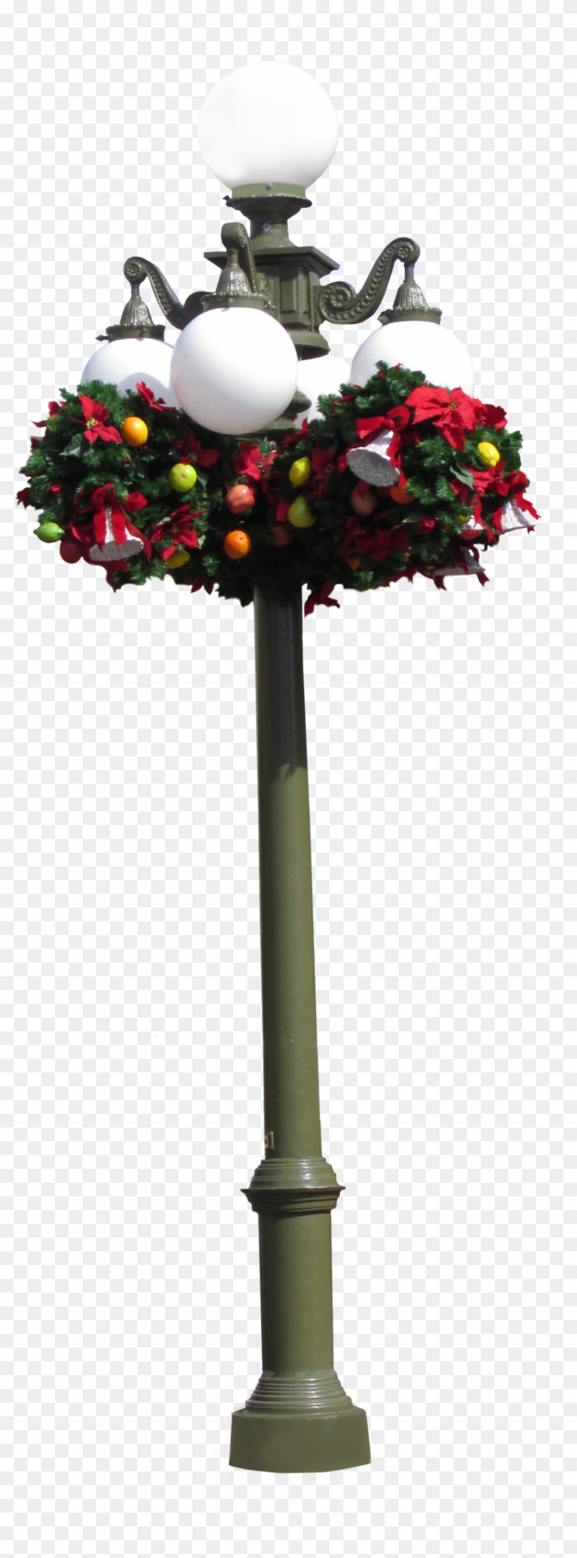 Fabulous Christmas Lamppost Clear Cut By With Png Lamp - Christmas Lamp Post Png #1072495