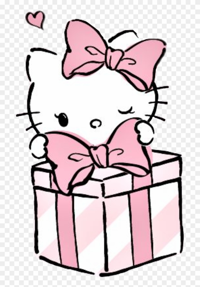 Hello Kitty Present By Rosemoji - Show All Pictures Of Hello Kitty #1072593