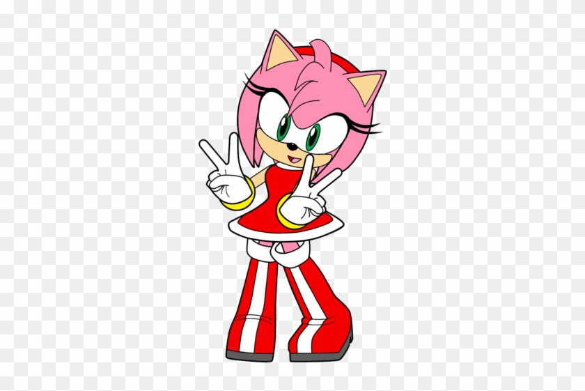 Amy Rose Wallpaper With A O Espaço Shuttle Entitled - Amy Rose Sonic Heroes #1072596