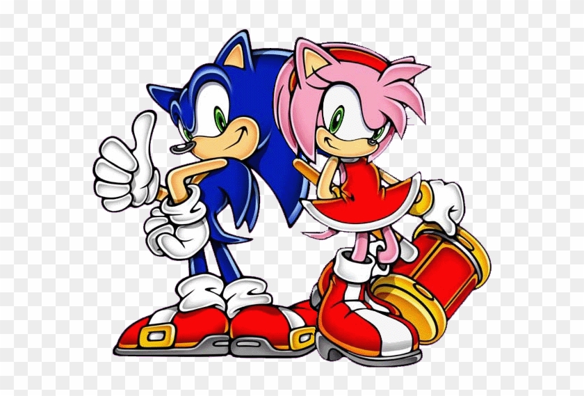 Sonic And Amy The Hedgehogs - Sonic The Hedgehog Ok #1072609