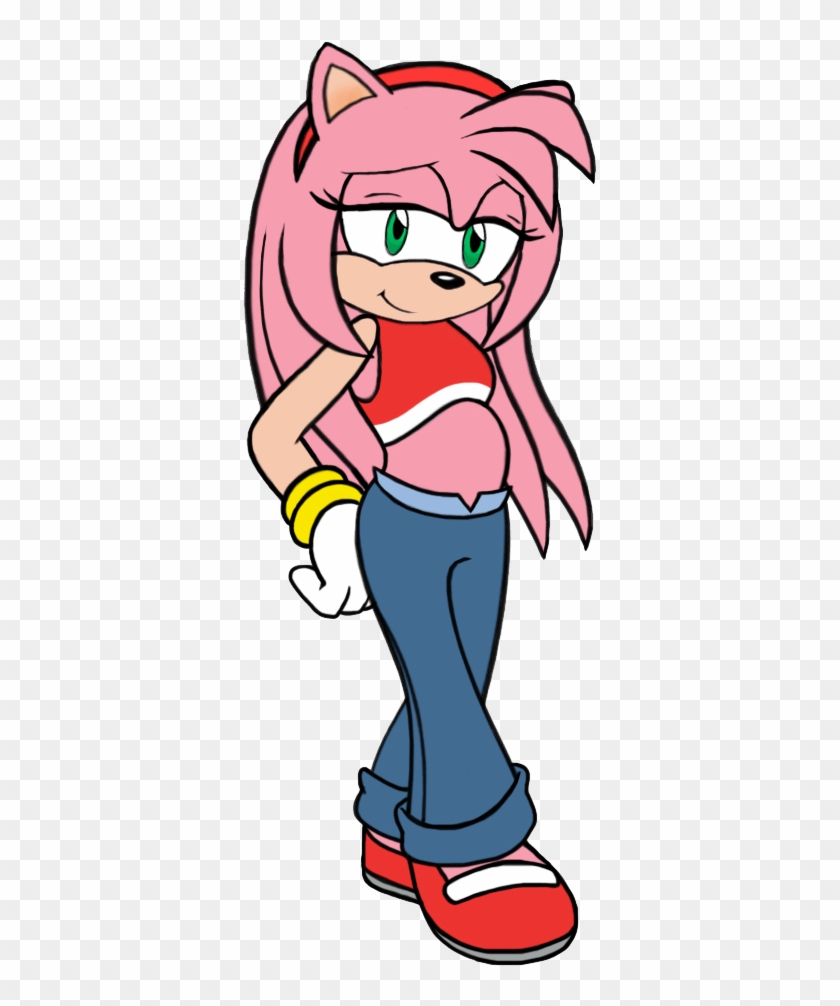 Amy Rose By Shadeink - Amy Rose 30 Years Later #1072619