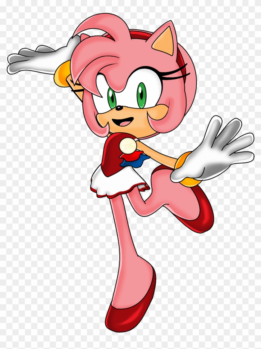 Amy Rose - Mario & Sonic At The Olympic Games #1072626