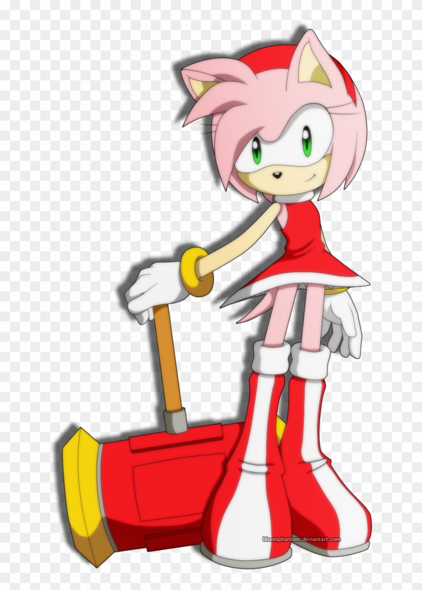 Amy Rose By Bloomphantom - Amy Rose And Her Hammer #1072693