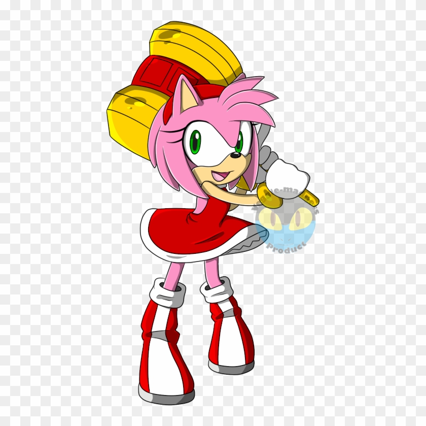Amy Rose Hammer Times - Fan Art #1072729