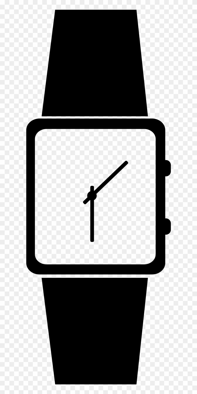 Watch Clipart Black And White Png - Analog Watch #1072770