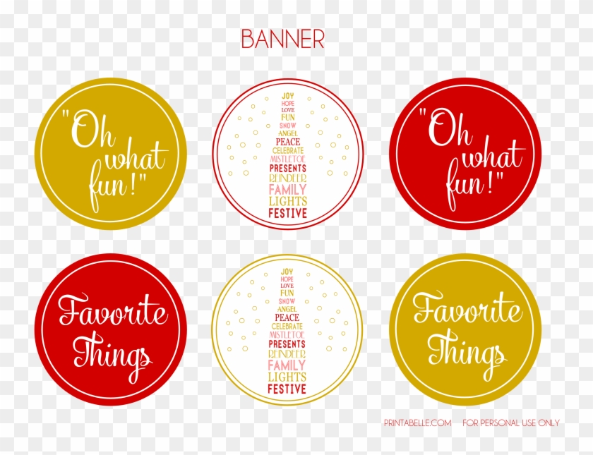 Download The Free Holiday Printables Here - Holiday Party Favorite Things #1072775