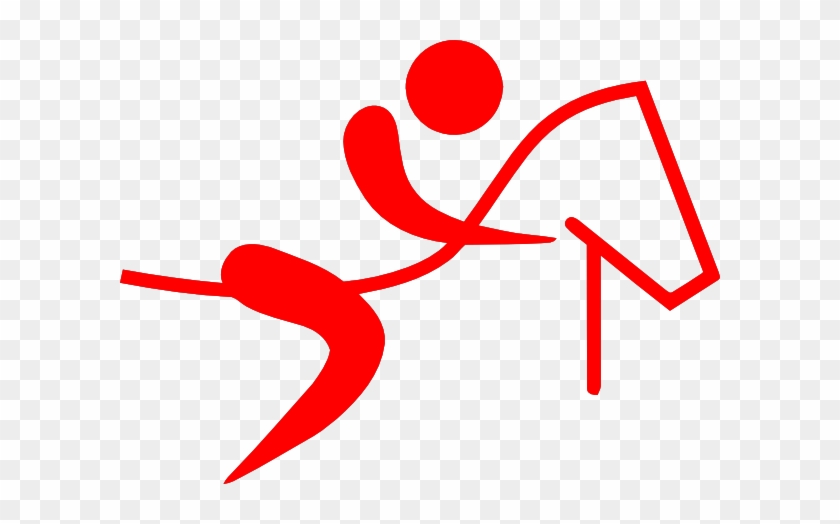 Mathematics Pictograph Clipart - Equestrianism #1072784