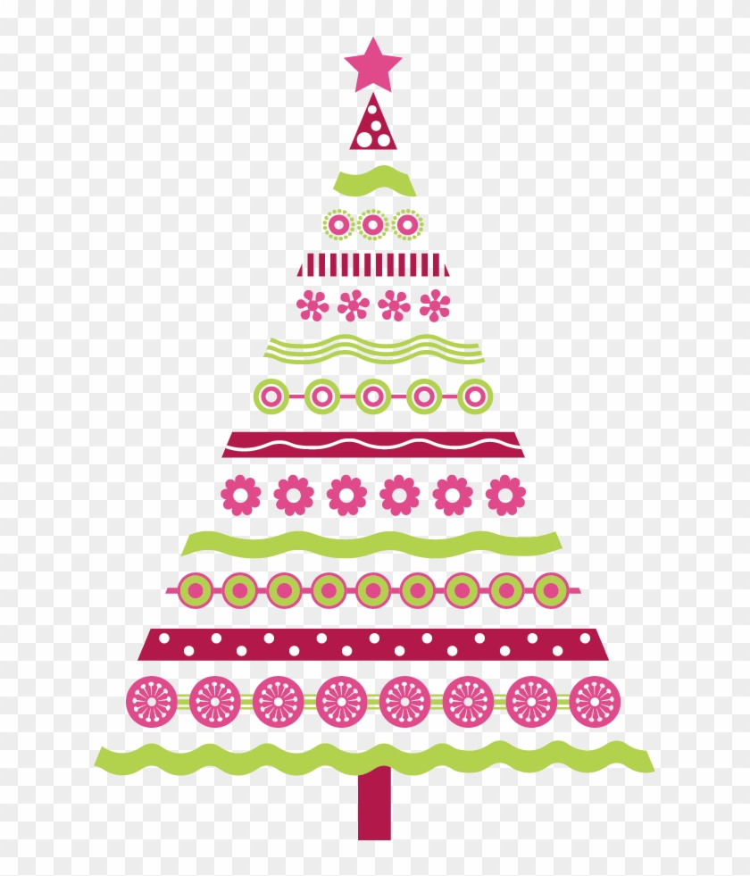 Pink Christmas Clip Art #1072801