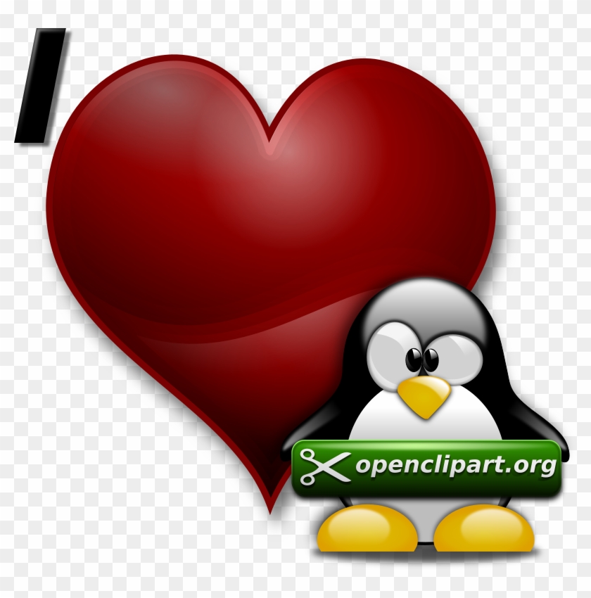 Open Clipart Openclipart Org - Penguin-158551.png Keychain, Adult Unisex, Size: 2.25", #1072917