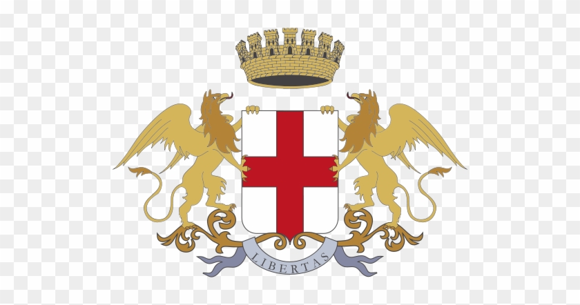 Like Most American Historians, I Know Little Of The - Genoa Coat Of Arms #1073003