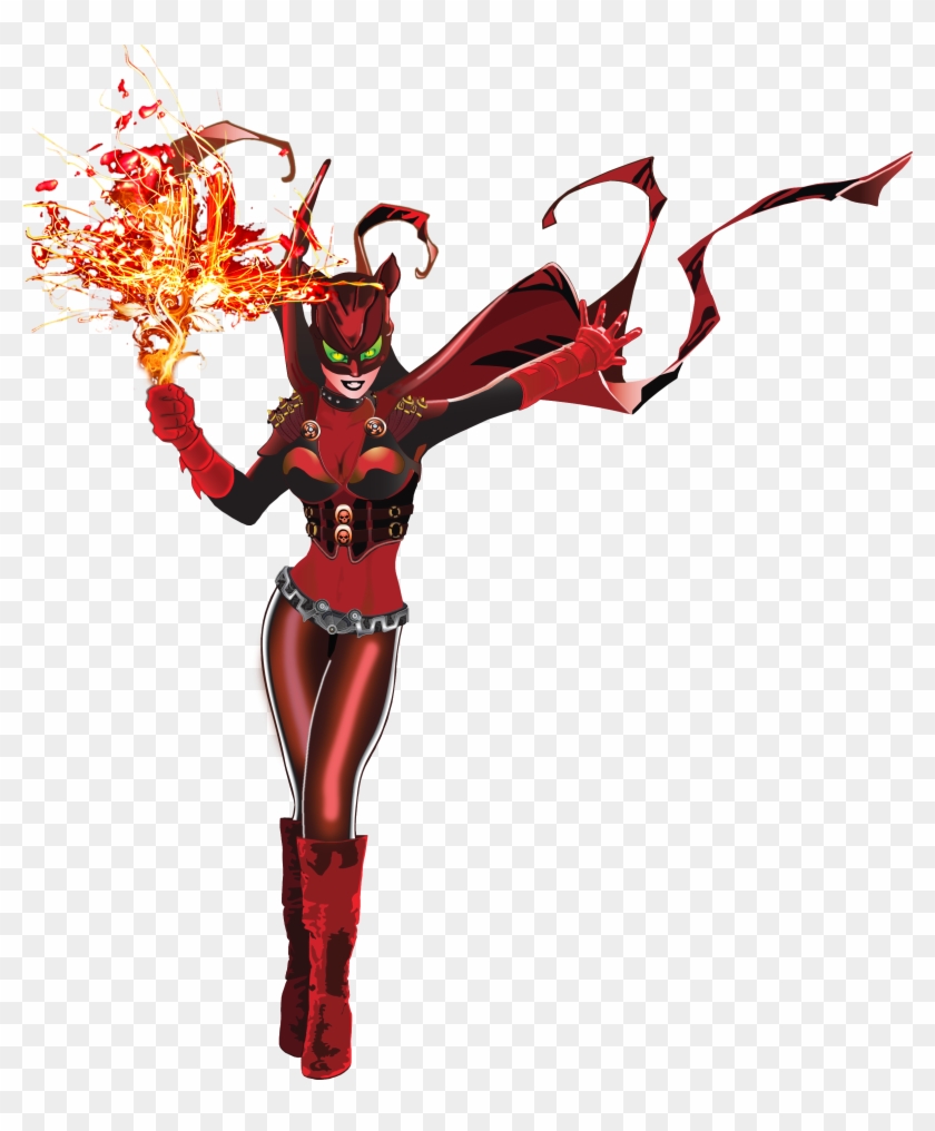 Featuring Fire Kitty - Firebird Superhero #1073072