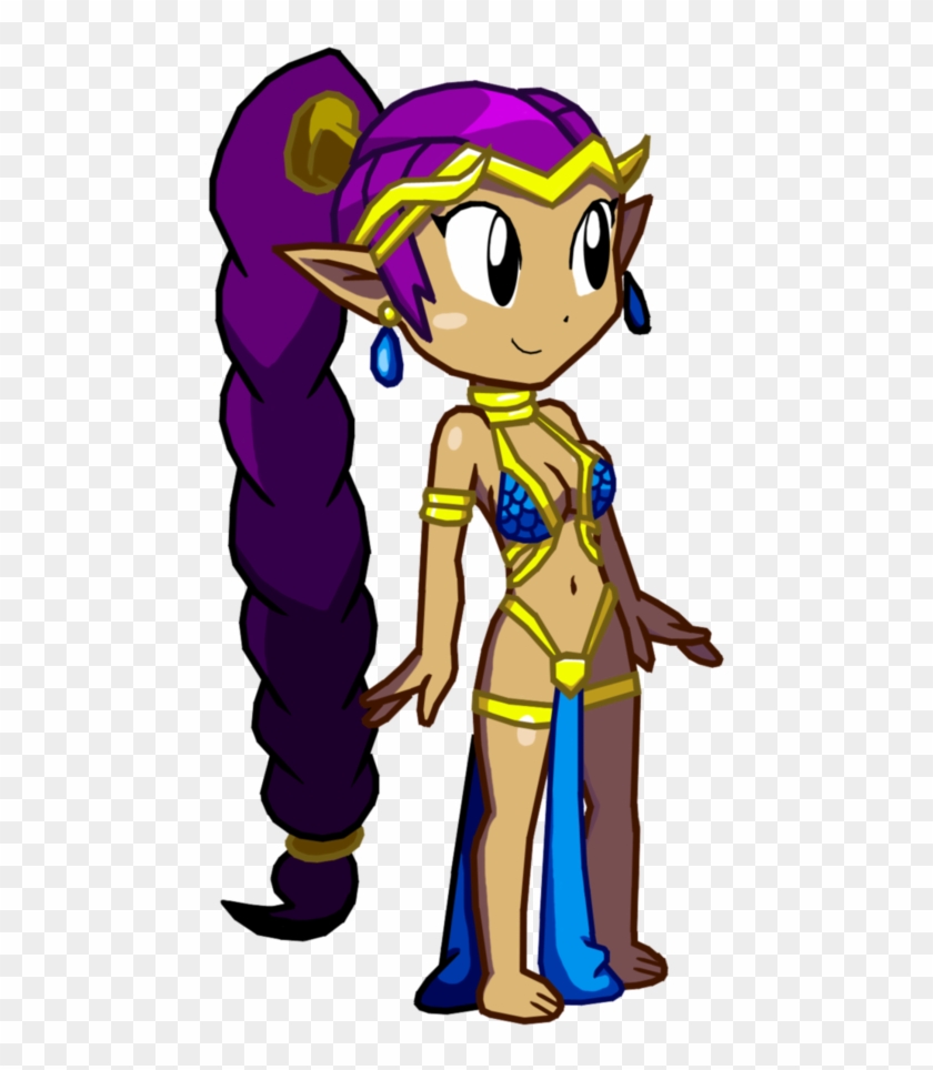 Dancer Shantae Half Genie Heroe By Ferrokiva - Shantae Dancer Outfit #1073110