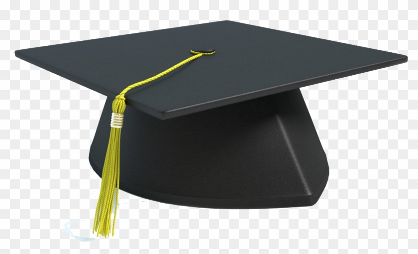 Degree Hat Png Image File - Graduation Hat 3d Model #1073209