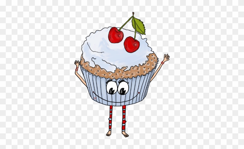 Cartoon Cupcakes - Cup Cakes Cartoon Face #1073269