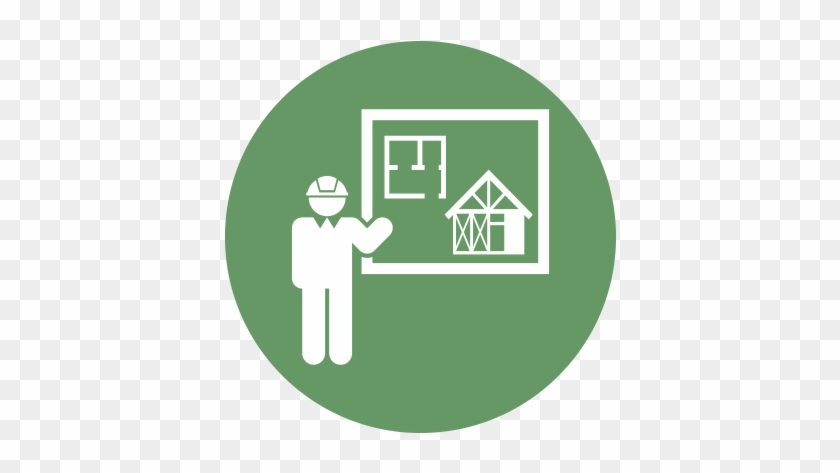 General Construction And Floorplan Icon - Project Management Icon Png #1073369