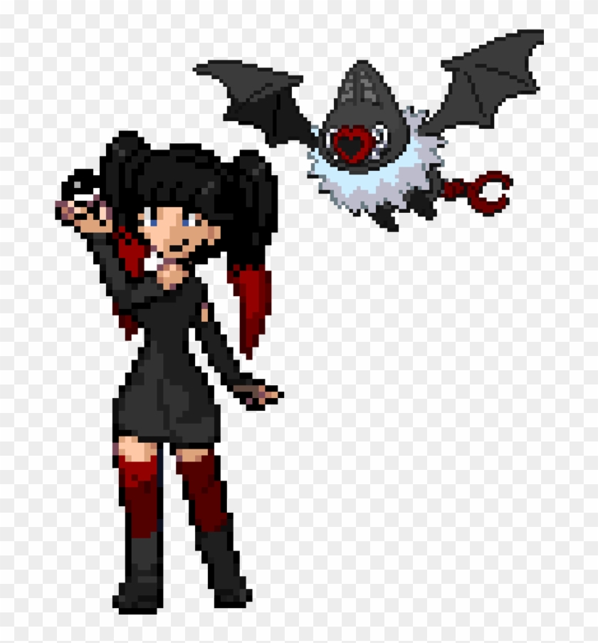 Trainer Nikinapalm Custom Swoobat By Pokegamer24 - Swoobat Sprite #1073404