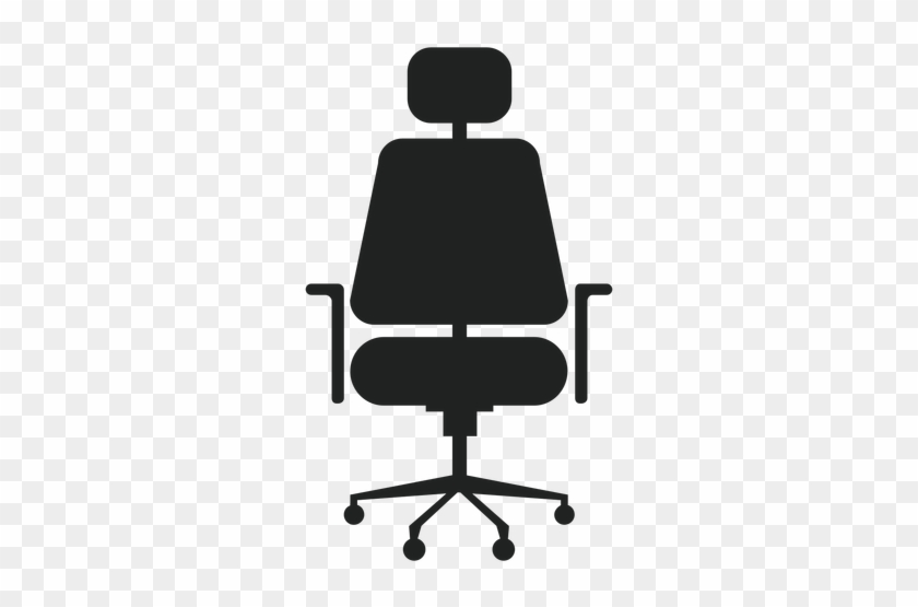 Reposacabezas Oficina Silla Plana Icono Transparent - Chair #1073421