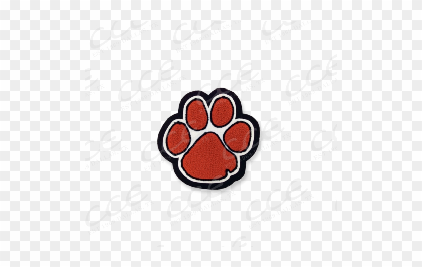 Wewoka Hs Tiger Paw Sleeve Mascot - Illustration #1073455