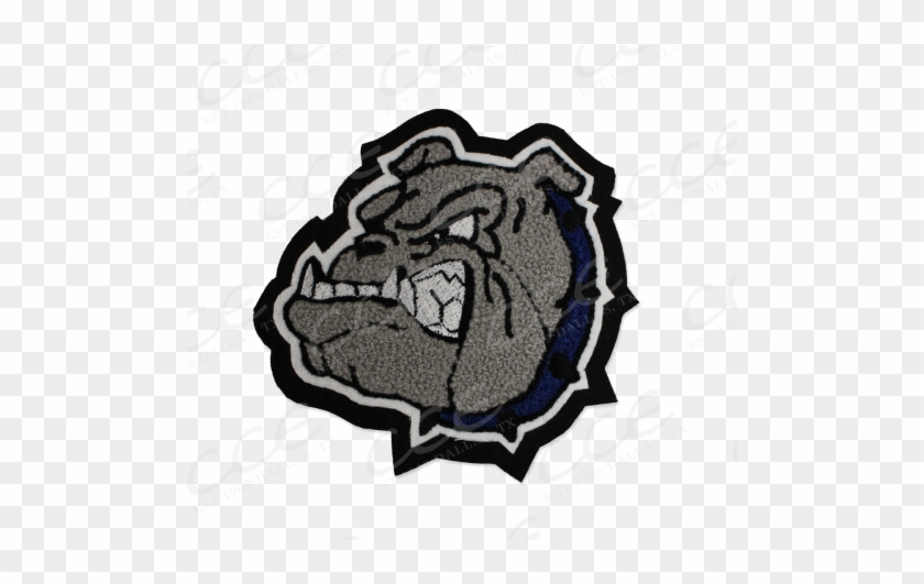 Bartlett Hs Bulldog Head Mascot - Bartlett #1073457